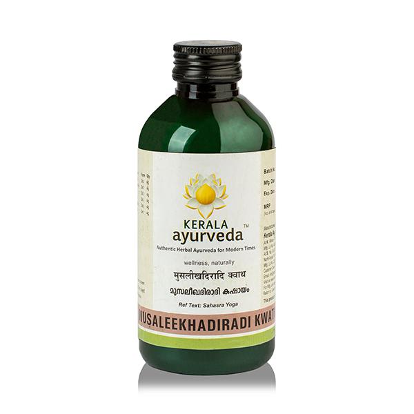 Kerala Ayurveda Musleekhadiradi Kwath, 200 ml-1.webp
